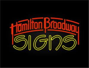 Hamilton Broadway Signs | Logo Design by BNdesigner