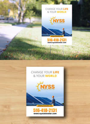 Yard sign | Graphic Design by ecorokerz