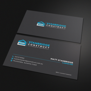 Business Card Design by Sandaruwan for Stanbridge Construct | Design #23340613