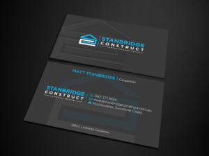 Business Card Design by Verified artistry (Design garden) for Stanbridge Construct | Design: #23342746