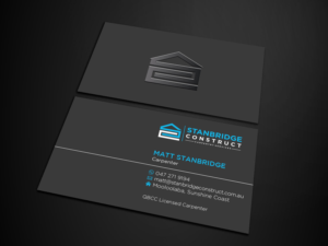 Business Card Design by Verified artistry (Design garden) for Stanbridge Construct | Design: #23342753