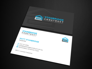Business Card Design by Verified artistry (Design garden) for Stanbridge Construct | Design: #23342784