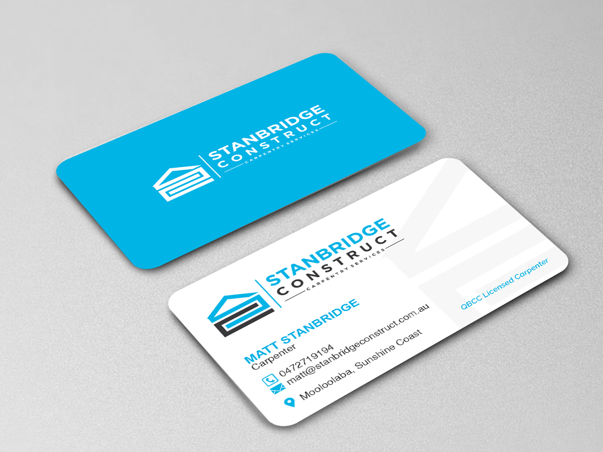 Business Card Design by Creations Box 2015 for Stanbridge Construct | Design #23341424