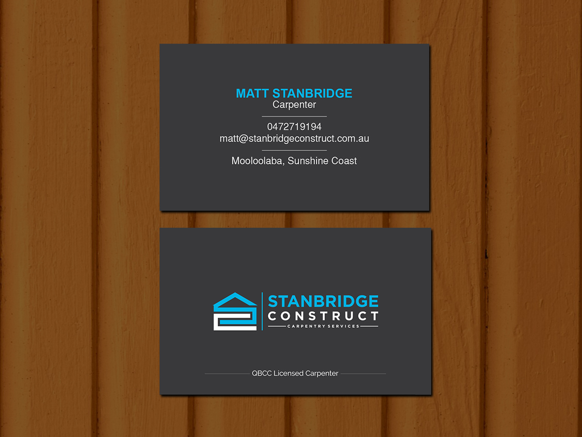 Business Card Design by Creations Box 2015 for Stanbridge Construct | Design #23341425