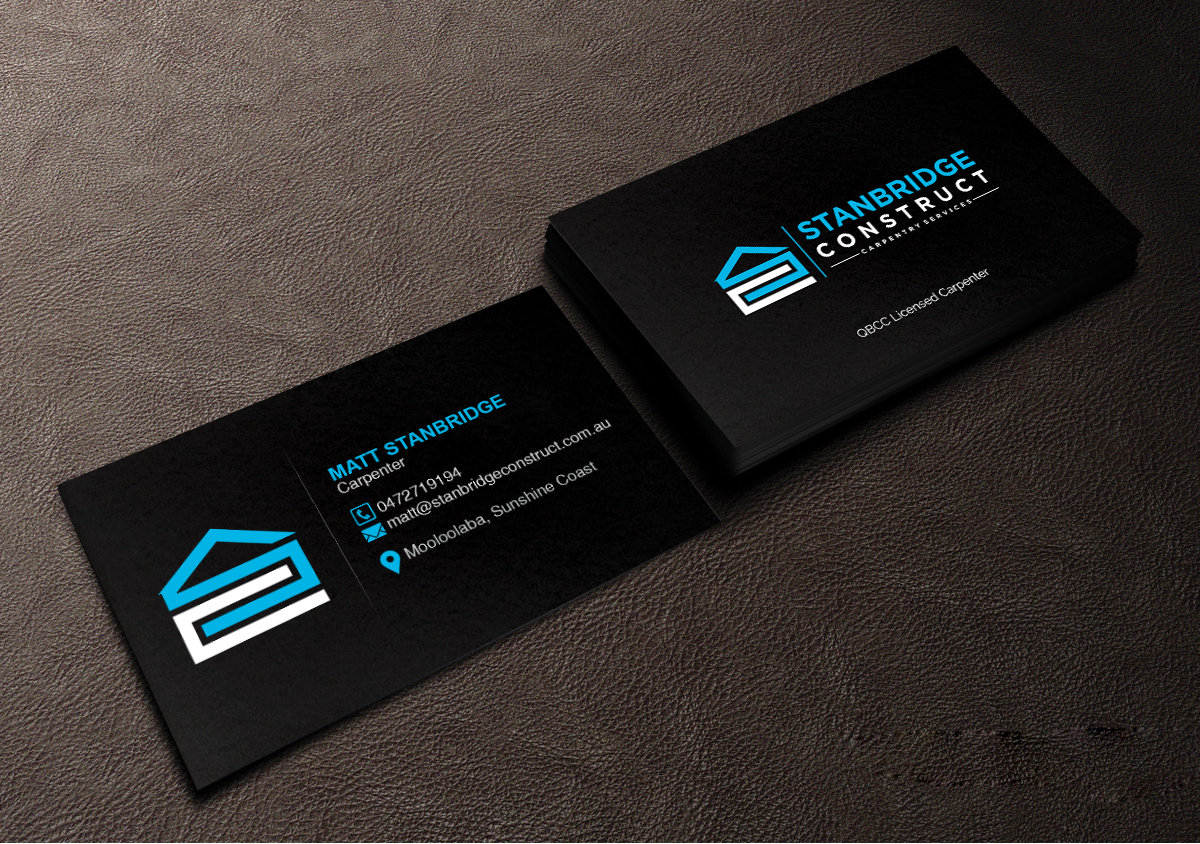 Business Card Design by Creations Box 2015 for Stanbridge Construct | Design #23341427