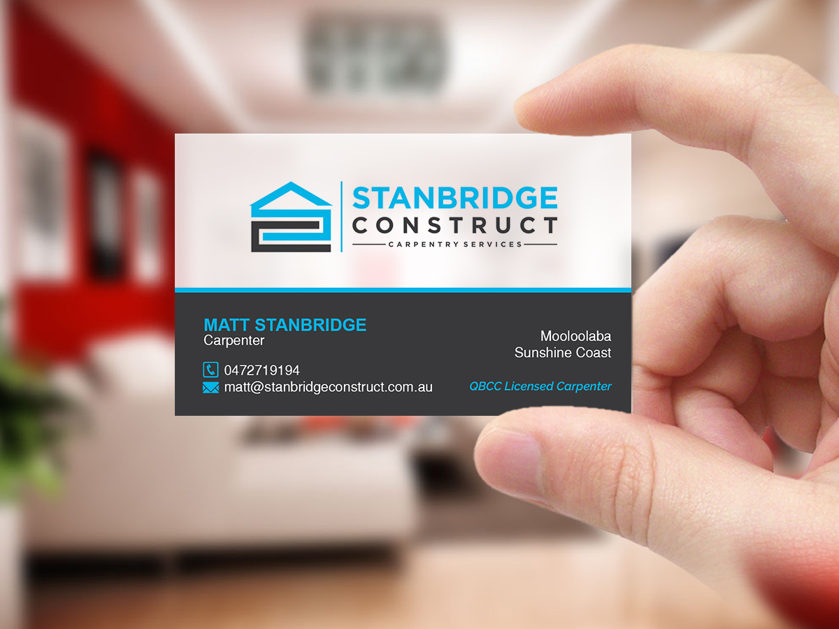 Business Card Design by Creations Box 2015 for Stanbridge Construct | Design #23341431