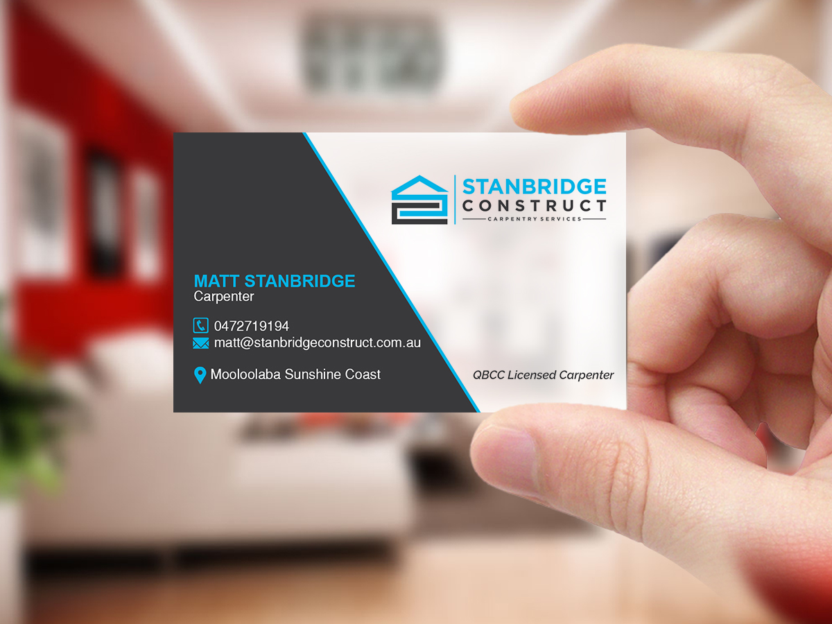 Business Card Design by Creations Box 2015 for Stanbridge Construct | Design #23341432