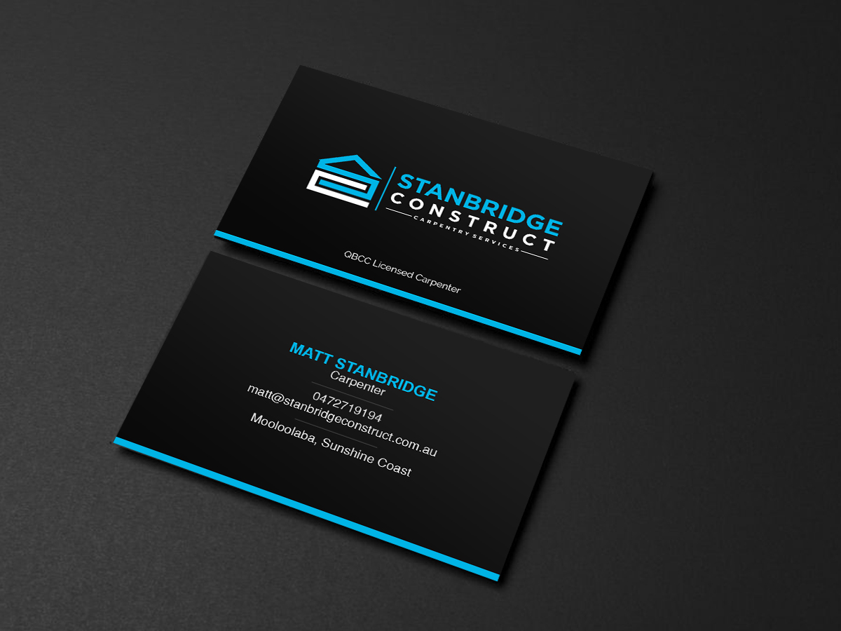 Business Card Design by Creations Box 2015 for Stanbridge Construct | Design #23341450