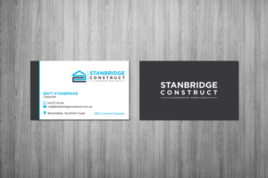 Business Card Design by Creations Box 2015 for Stanbridge Construct | Design: #23341455