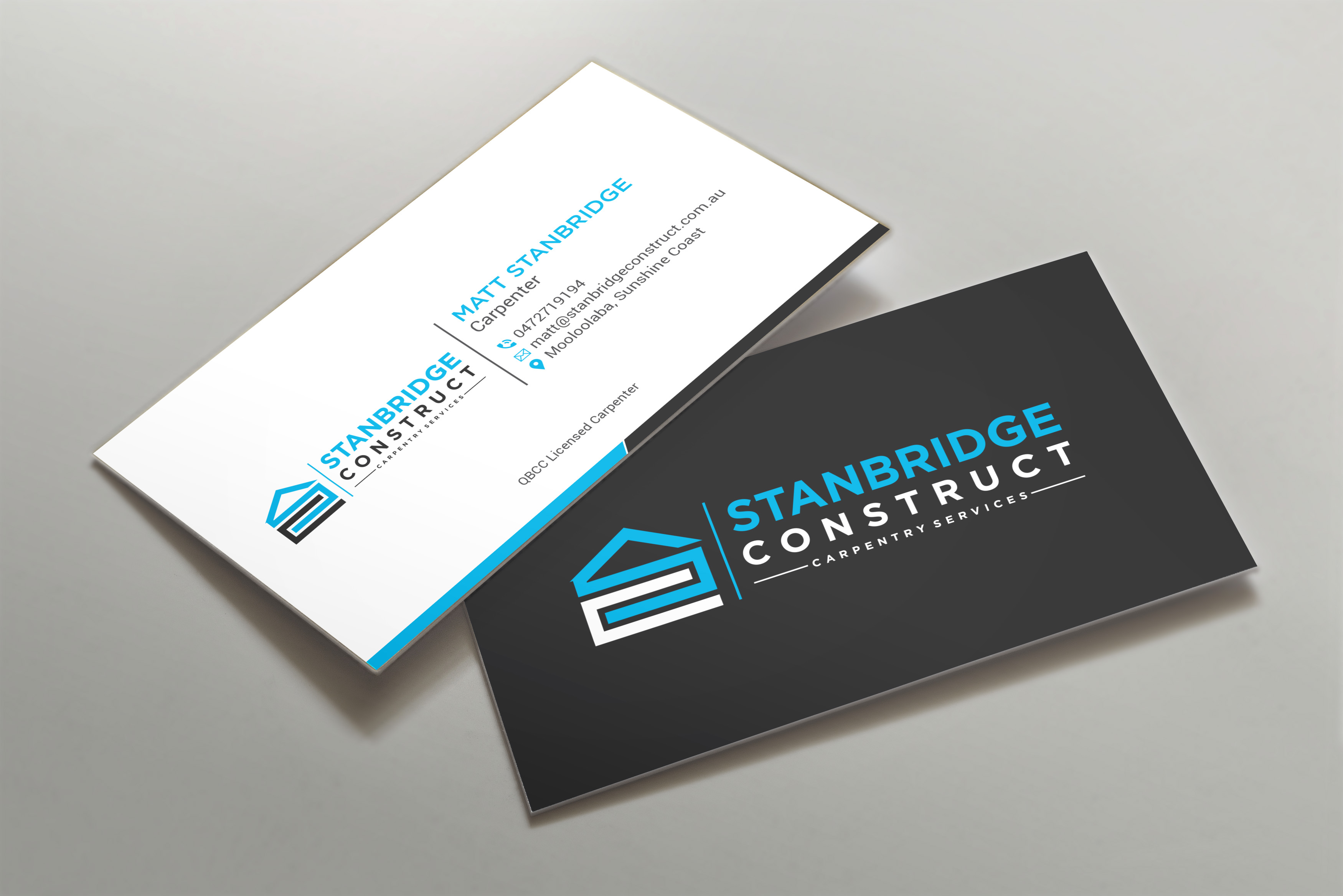 Business Card Design by R.design for Stanbridge Construct | Design #23338195