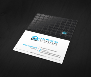 Business Card Design by MDesign for Stanbridge Construct | Design: #23340428
