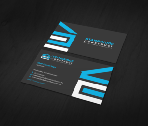 Stanbridge Construct, Carpentry Services | Business Card Design by MDesign