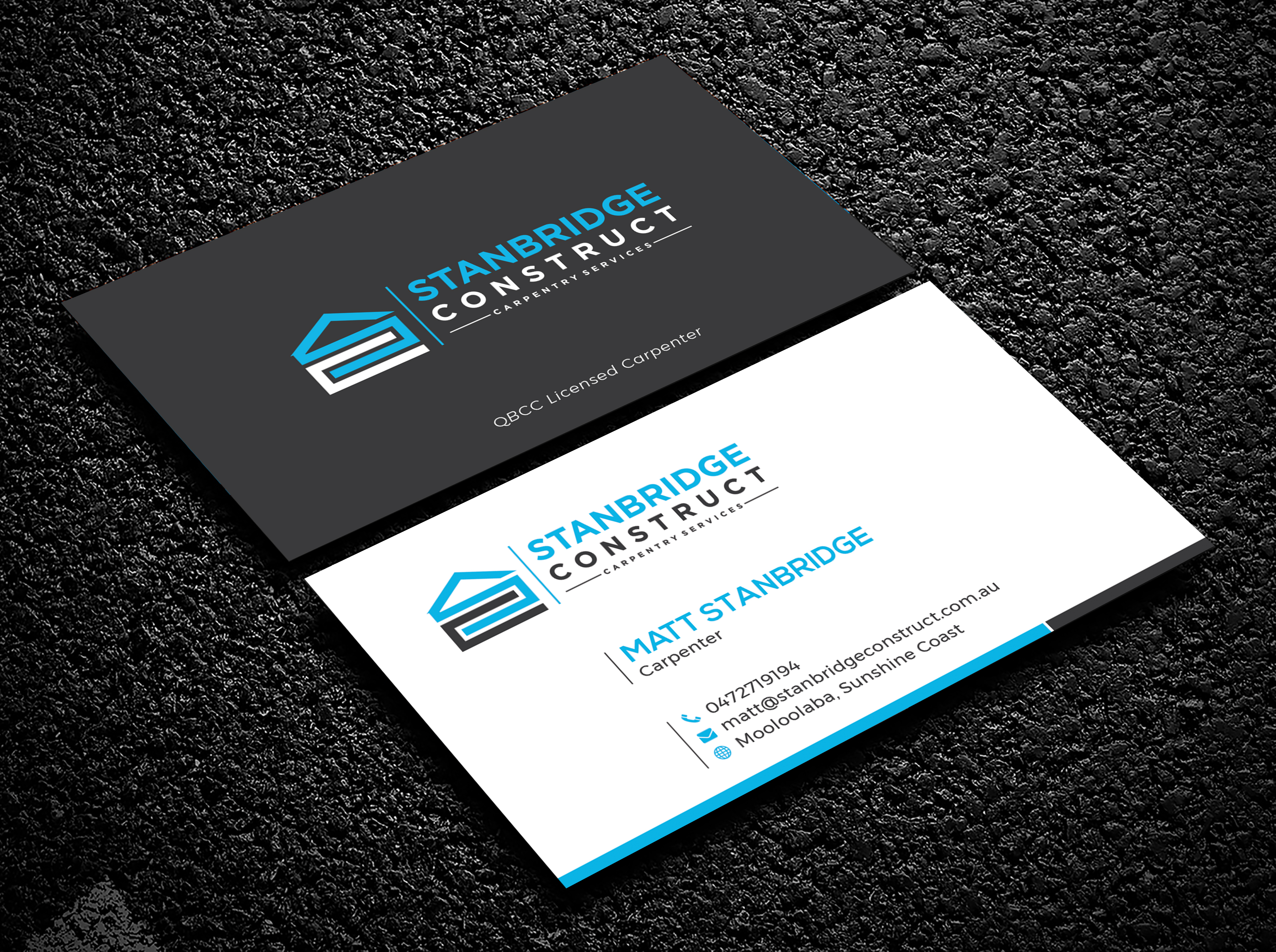 Business Card Design by Bold Pixels for Stanbridge Construct | Design #23338856