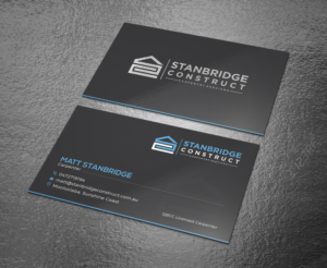 Business Card Design by Bold Pixels for Stanbridge Construct | Design: #23338971