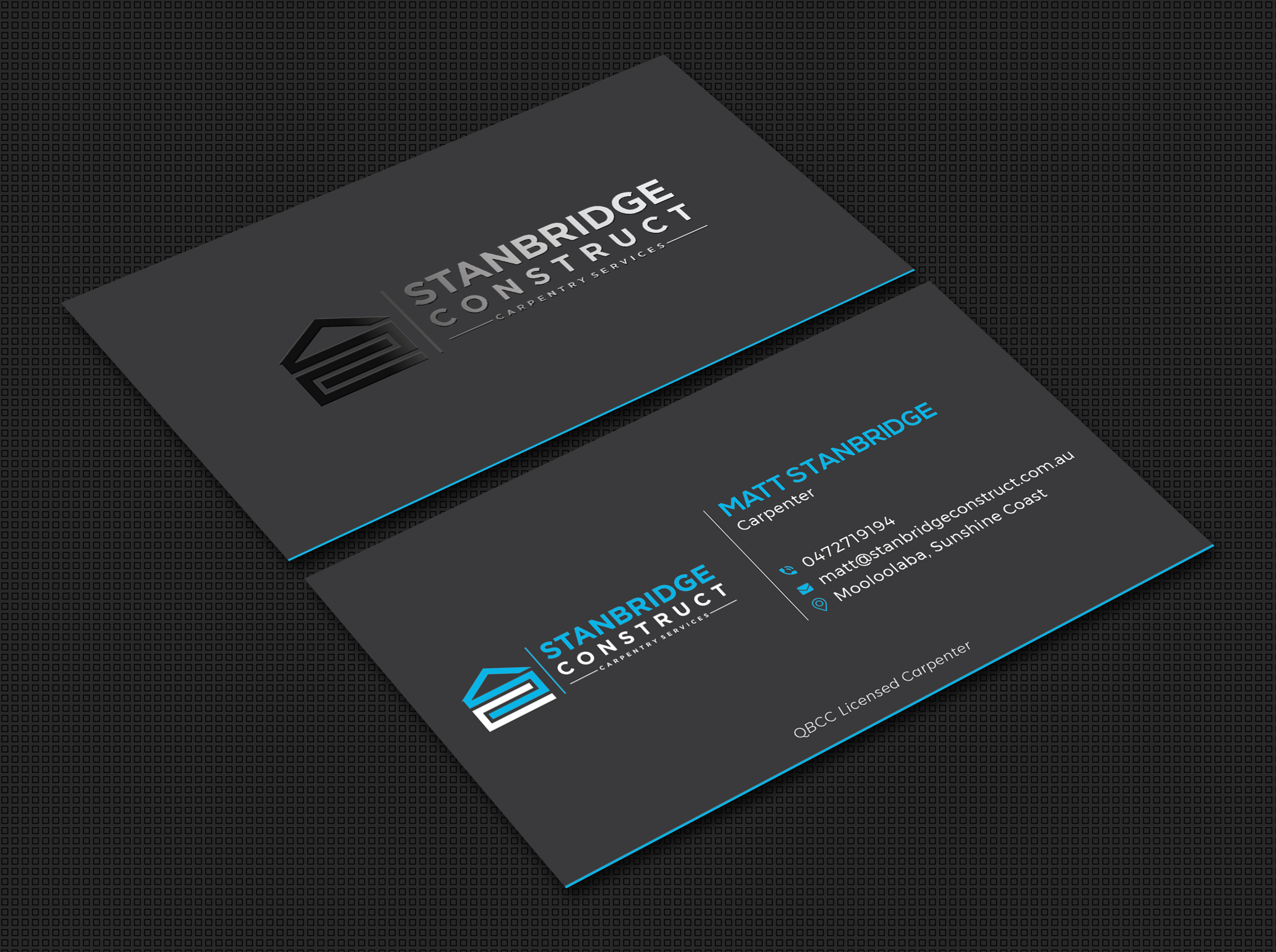 Diseño de Tarjeta de Presentación por Bold Pixels para Stanbridge Construct | Diseño #23339057