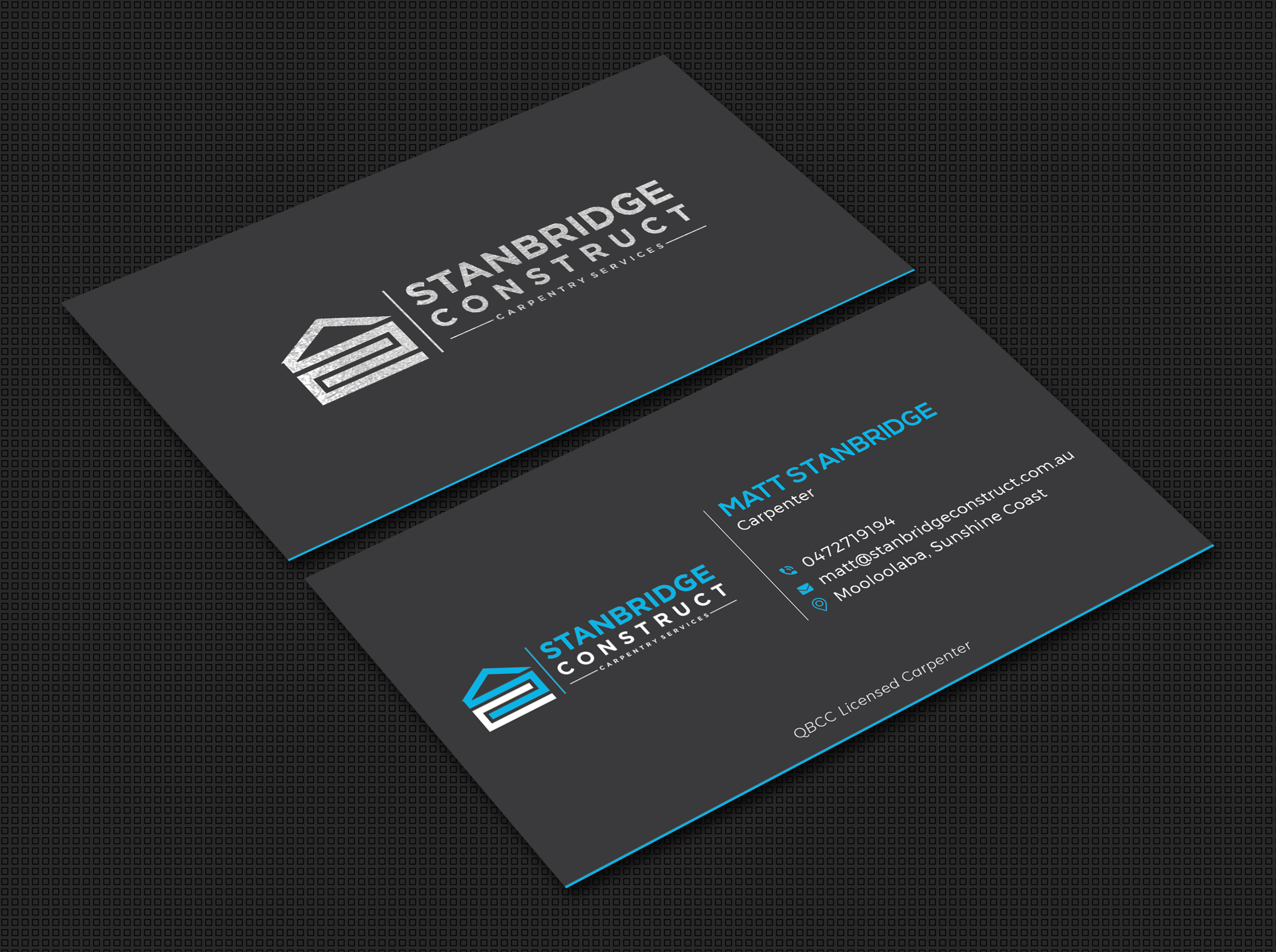 Business Card Design by Bold Pixels for Stanbridge Construct | Design #23339094
