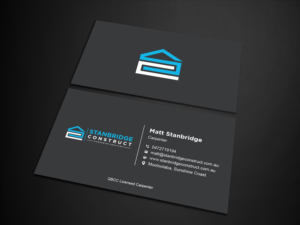 Business Card Design by Uttom 2 for Stanbridge Construct | Design: #23338012
