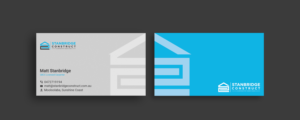 Stanbridge Construct, Carpentry Services | Business Card Design by Krishno