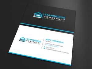 Business Card Design by Imagine design000 for Stanbridge Construct | Design: #23340124