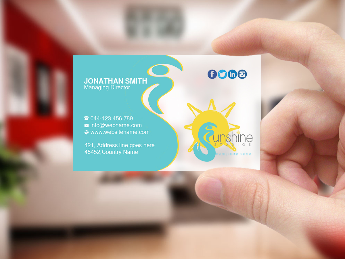 Business Card Design by Creations Box 2015 for this project | Design #23342378