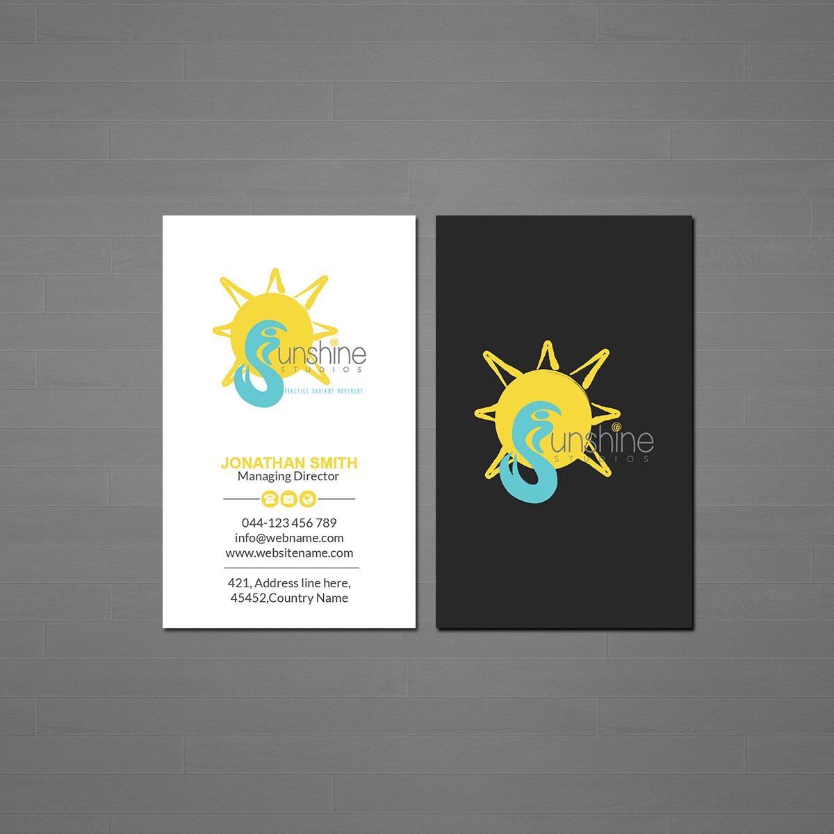 Business Card Design by Creations Box 2015 for this project | Design #23342379