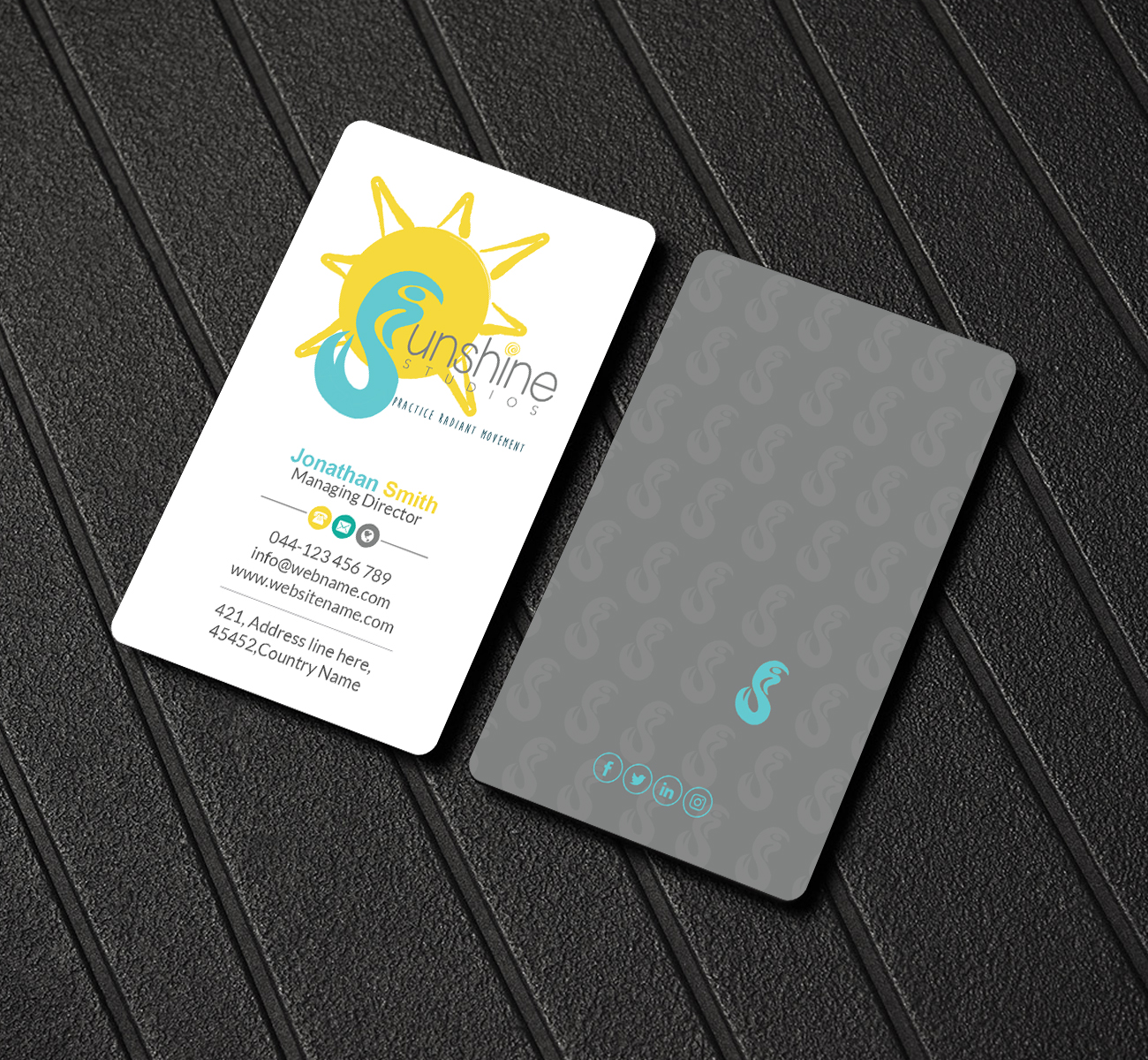 Business Card Design by Creations Box 2015 for this project | Design #23345774
