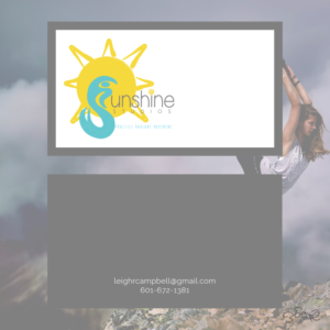Yoga/movement guide/teacher for adult yoga practice and kid yoga | Business Card Design by SamiddhaH