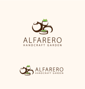 alfarero handcraft garden | Logo Design by CreativeBaba