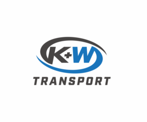 K+W Transport  | Logo Design by mazyo2x