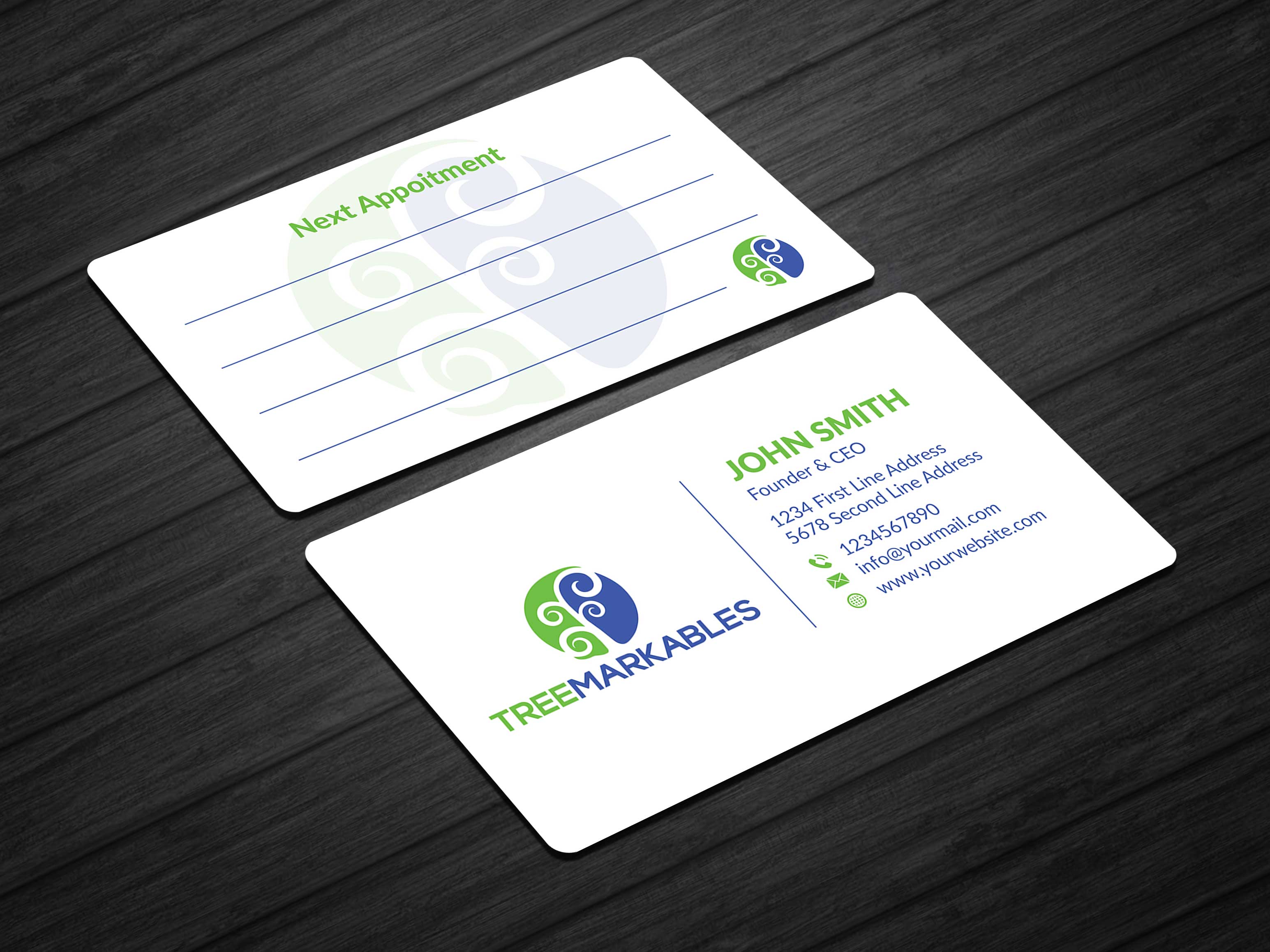 Diseño de Tarjeta de Presentación por Musa. A para apex tree surgeons | Diseño #23351157