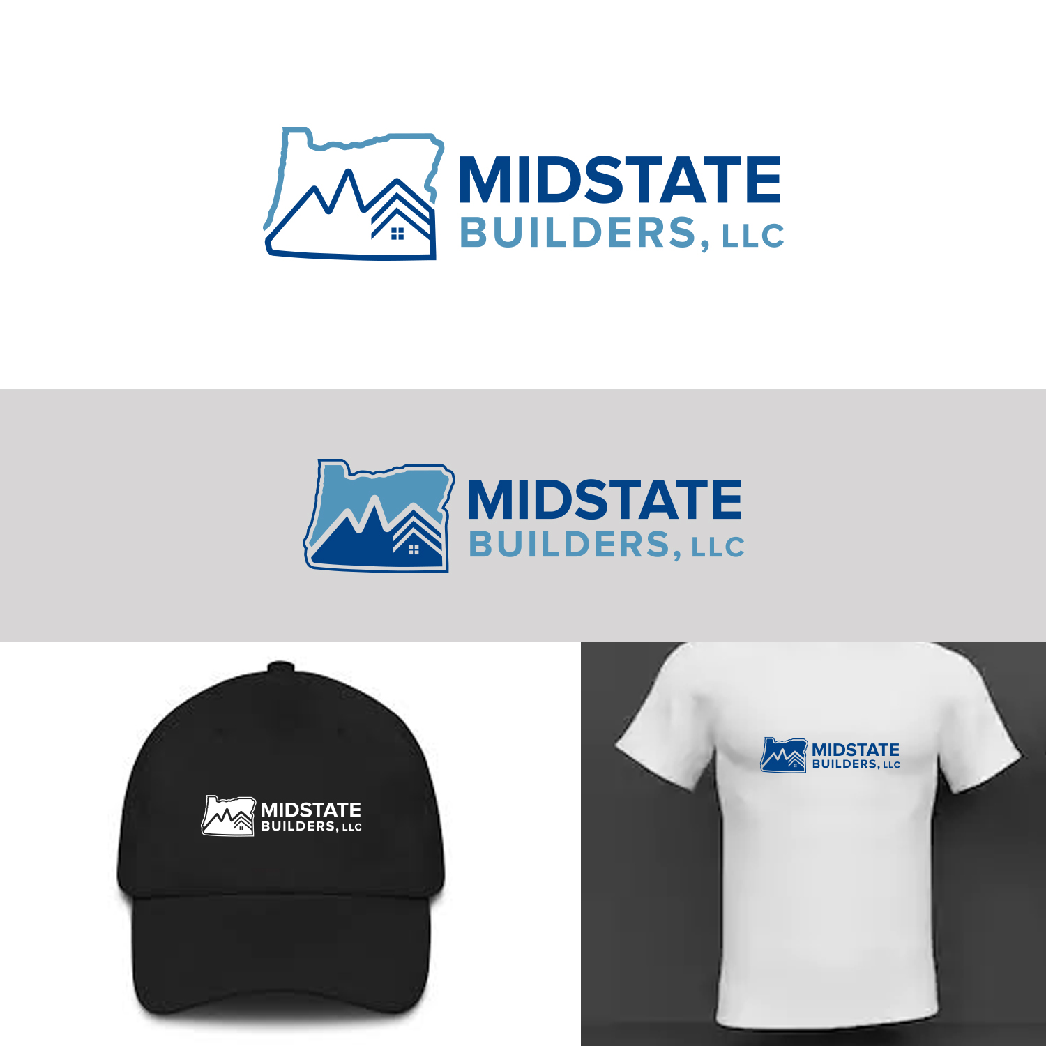 Logo Design by MG.graphics for Midstate Builders, LLC | Design #23341142