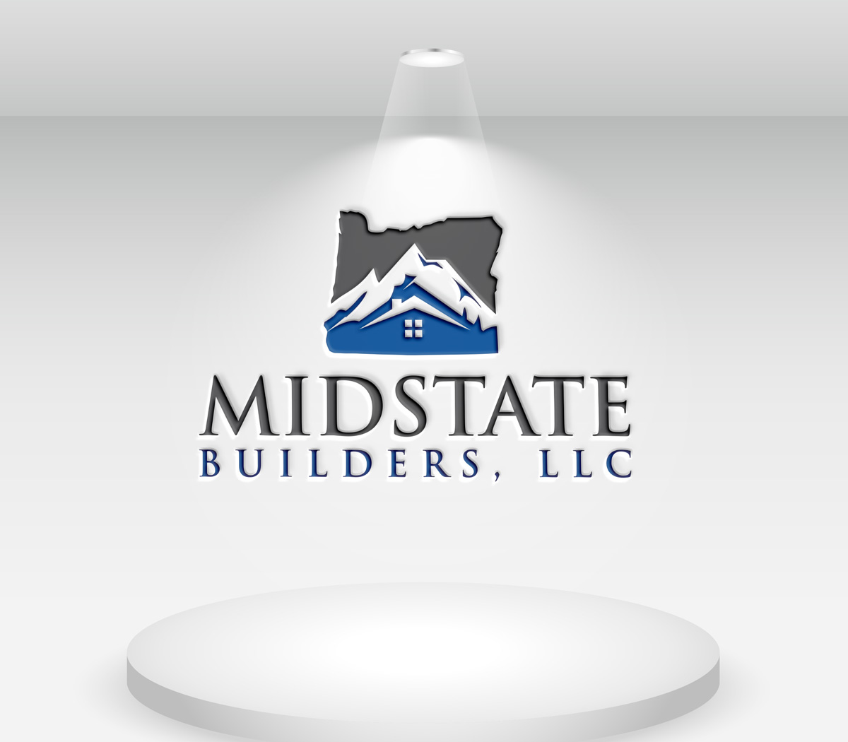 Logo Design by Mr. Shakib's Design Studio for Midstate Builders, LLC | Design #23341020