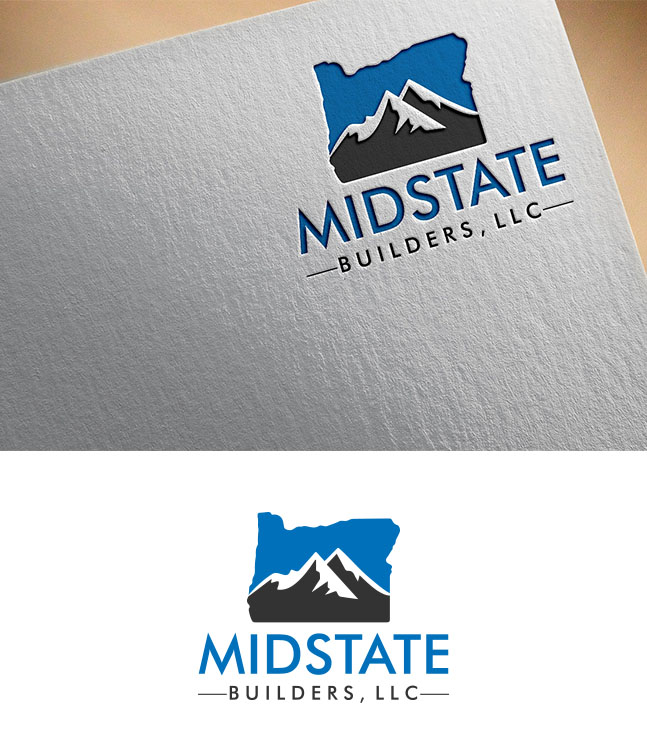 Logo Design by Tinu DEsign for Midstate Builders, LLC | Design: #23347086