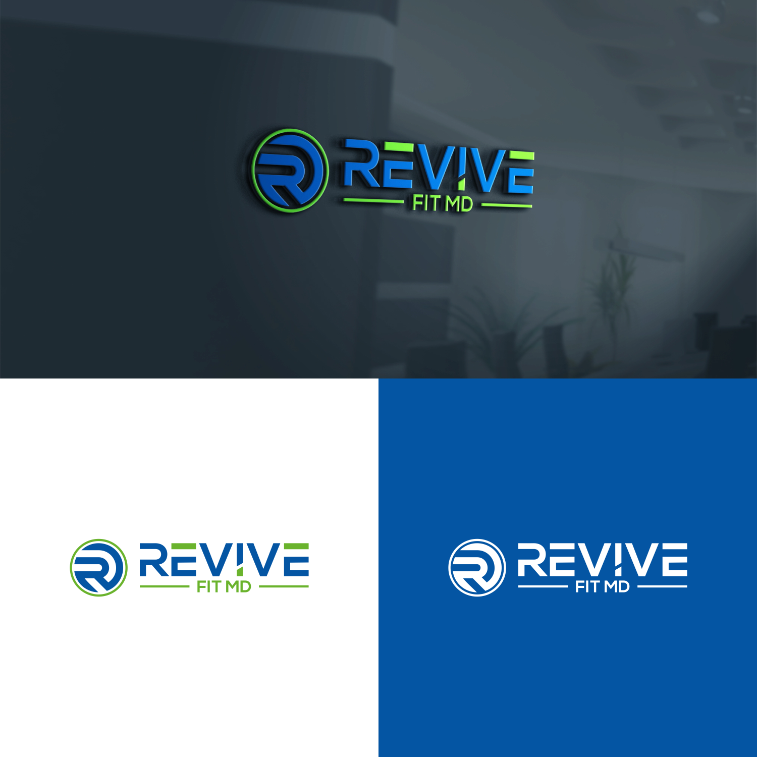 Logo Design by mbah suratman for BLUFIN DESIGN-BUILD | Design #23341074