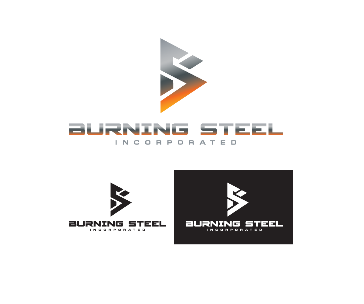 Logo-Design von Buck Tornado für Burning Steel Inc. | Design #23373992