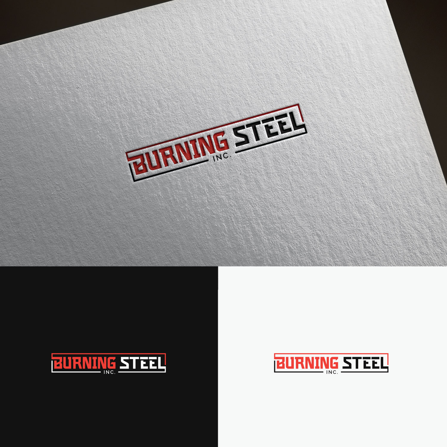 Logo Design by sankar999 for Burning Steel Inc. | Design #23345425