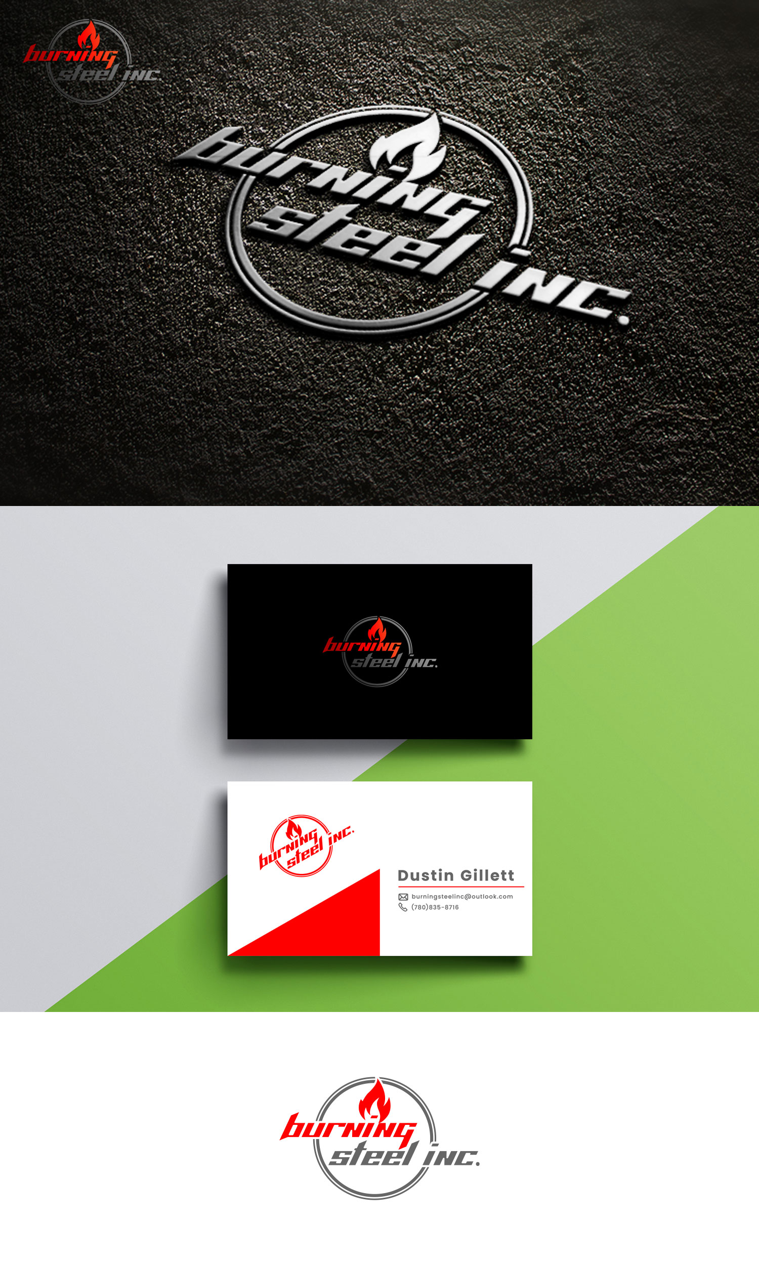 Design de Logo par Haja_H2 pour Burning Steel Inc. | Design #23345301