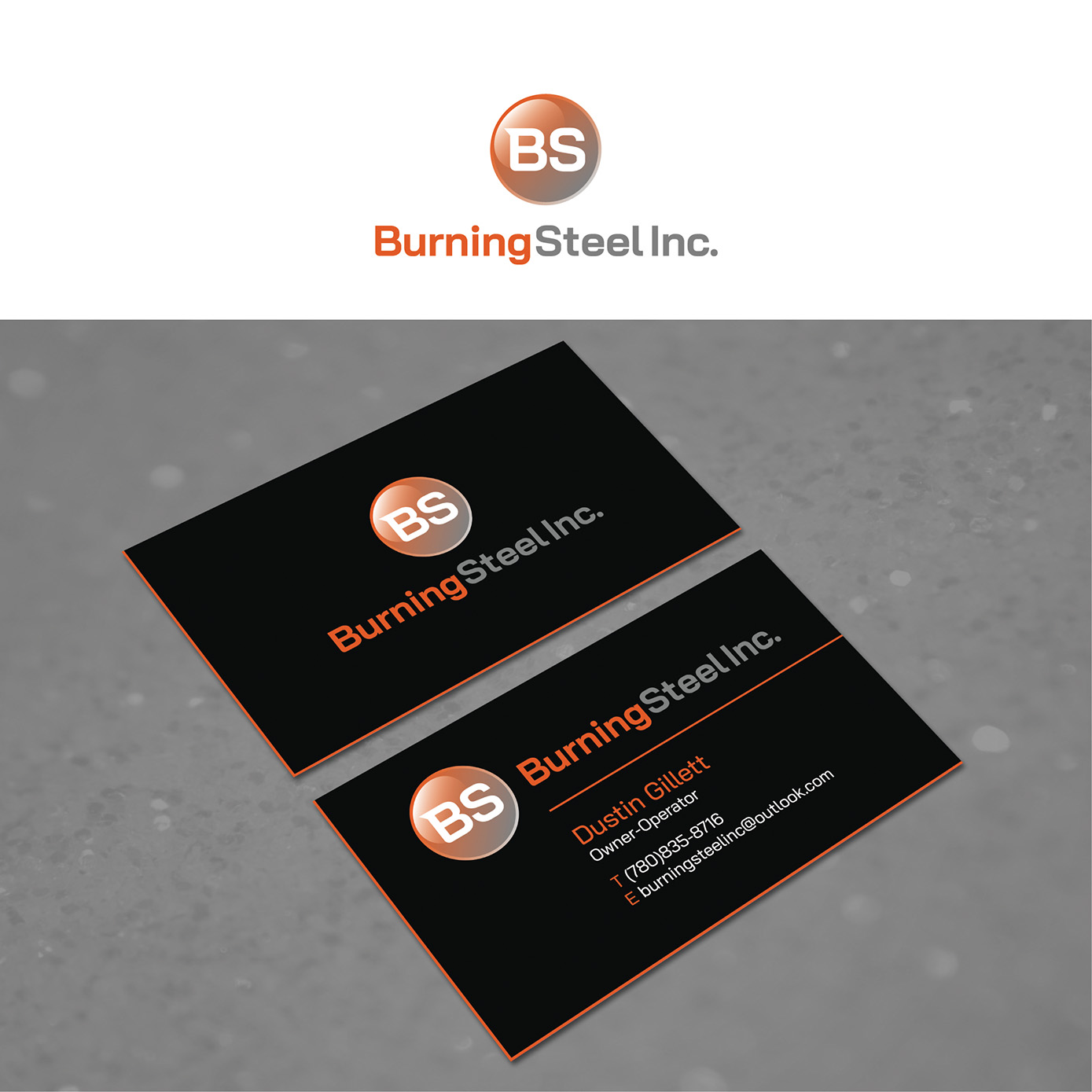 Logo Design by henok mulugeta8 for Burning Steel Inc. | Design #23348010
