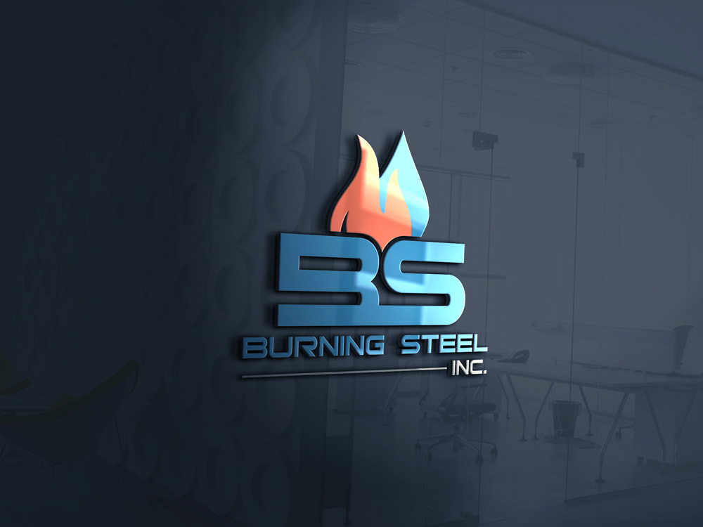 Logo Design by Ismail 21 for Burning Steel Inc. | Design #23349072