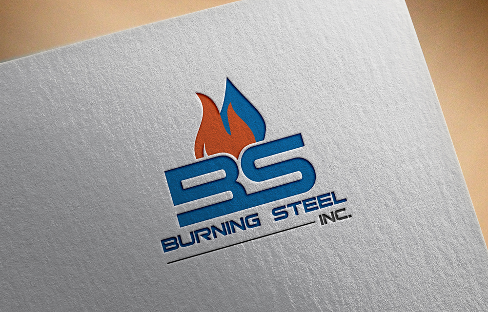 Logo Design by Ismail 21 for Burning Steel Inc. | Design #23349073