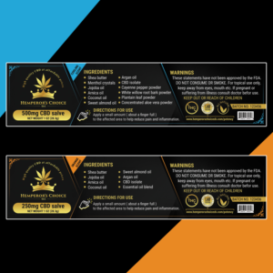 Diseño de Etiqueta por uk para Hemperor’s Choice Llc | Diseño: #23348703