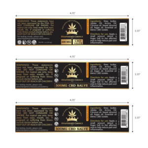 CBD business needs a revision of a current label and labels for new products | Label Design by Shark1