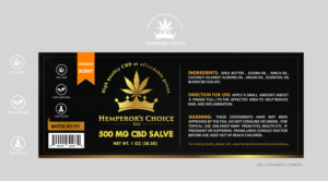 Diseño de Etiqueta por Min2 para Hemperor’s Choice Llc | Diseño: #23346242