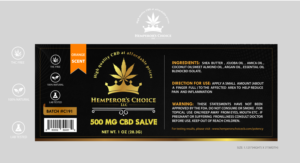 Design Étiquette par Min2 pour Hemperor’s Choice Llc | Design : #23346252