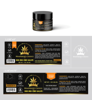 Label Design by Min2 for Hemperor’s Choice Llc | Design: #23349618