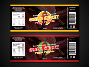 Labels for my sauce bottles | Diseño Gráfico por Nightmist