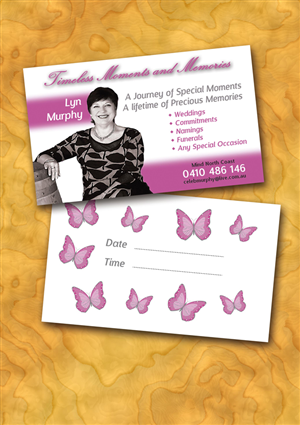 Design de Carte de Visite par Prepress-Nogaj pour Timeless Moments and Memories | Design : #2986104