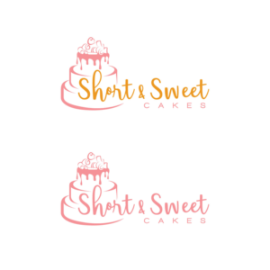 Short & Sweet Cakes | Logo Design by Rii