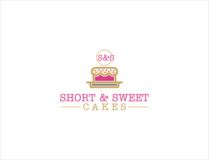 Short & Sweet Cakes | Logo Design by BNdesigner