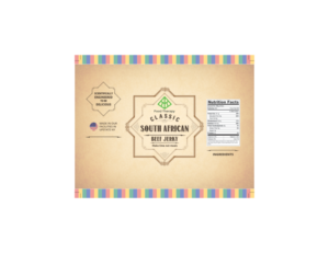 Food Therapy South African Beef Jerky | Graphic Design by Amduat Design